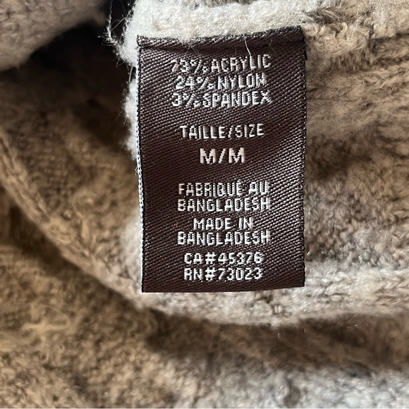 Grey cable knit sweater - Picture 6 of 6